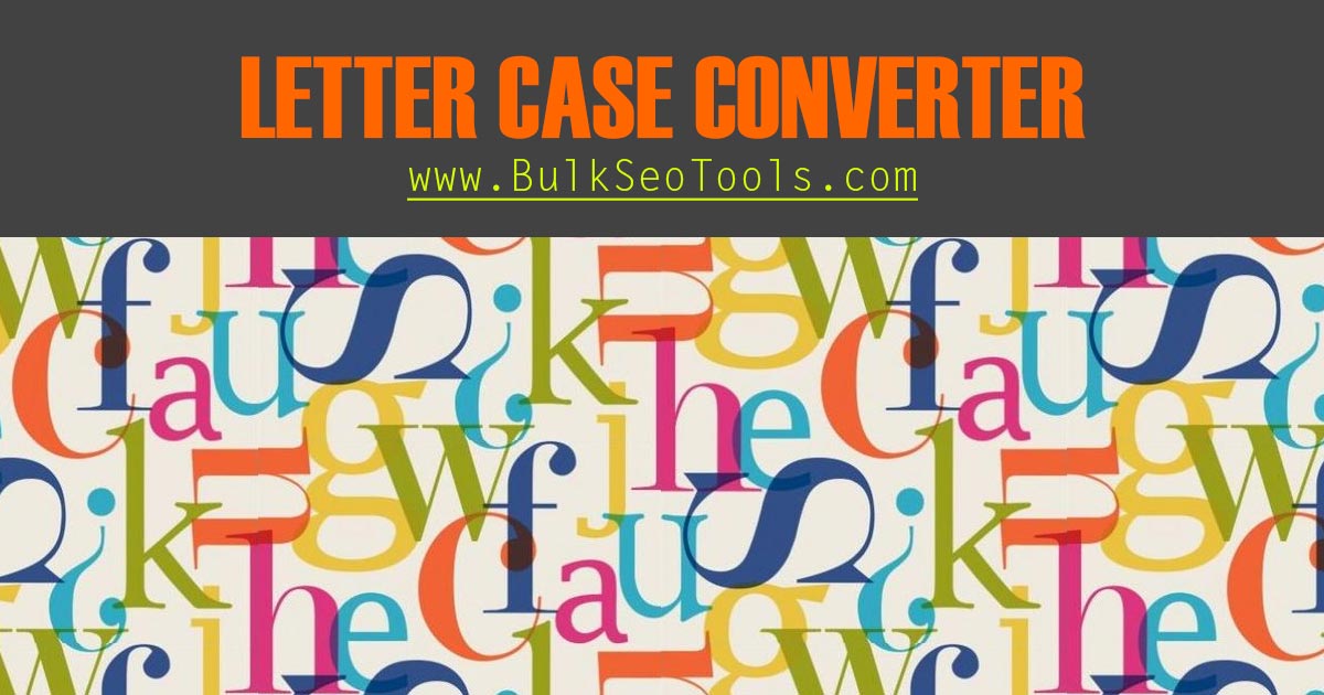 letter case converter