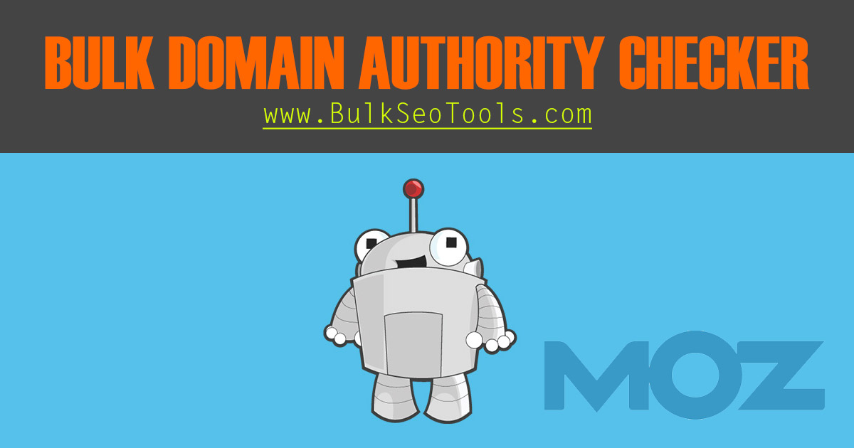 moz domain authority checker